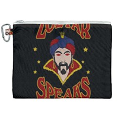 Zoltar Speaks Canvas Cosmetic Bag (xxl) by Valentinaart