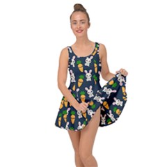 Easter Kawaii Pattern Inside Out Dress by Valentinaart