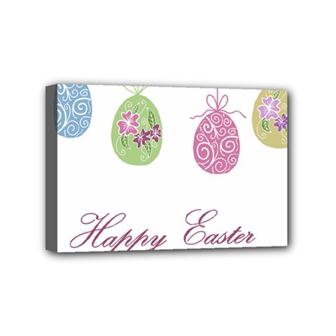 Easter Eggs Mini Canvas 6  X 4  by Valentinaart