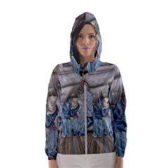 The Nobodies Hooded Wind Breaker (women) by redmaidenart