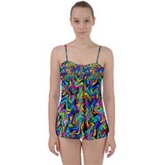 P 826 Babydoll Tankini Set by ArtworkByPatrick