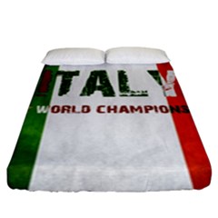 Football World Cup Fitted Sheet (king Size) by Valentinaart