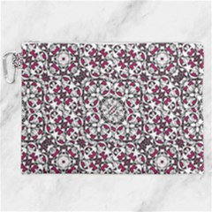Boho Bold Vibrant Ornate Pattern Canvas Cosmetic Bag (xxl) by dflcprints