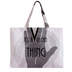 It s A Vulcan Thing Zipper Mini Tote Bag by Howtobead