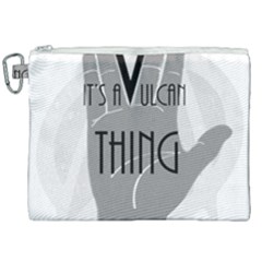 It s A Vulcan Thing Canvas Cosmetic Bag (xxl) by Howtobead