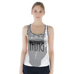 It s A Vulcan Thing Racer Back Sports Top by Howtobead