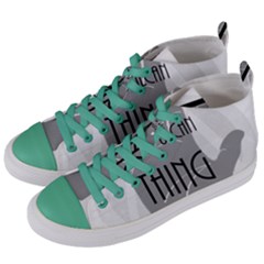 Vulcan Thing Women s Mid-top Canvas Sneakers by Howtobead