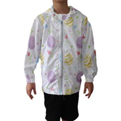 Easter Pattern Hooded Wind Breaker (kids) by Valentinaart