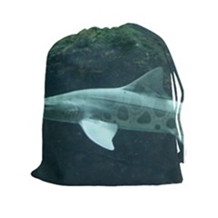 Leopard Shark Drawstring Pouches (xxl) by trendistuff