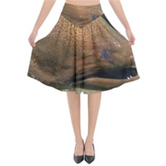 Moray Eel 1 Flared Midi Skirt by trendistuff