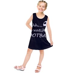 Football Fan  Kids  Tunic Dress by Valentinaart