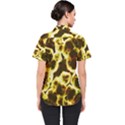 Abstract Pattern Women s Short Sleeve Shirt View2