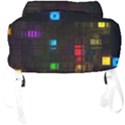 Abstract 3d Cg Digital Art Colors Cubes Square Shapes Pattern Dark Full Print Backpack View4