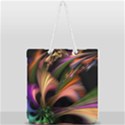 Color Burst Abstract Full Print Rope Handle Tote (Large) View1
