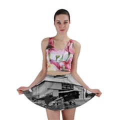 Omaha Airfield Airplain Hangar Mini Skirt by Nexatart