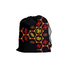 Algorithmic Drawings Drawstring Pouches (medium)  by Nexatart