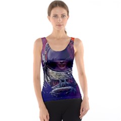 Eve Of Destruction Cgi 3d Sci Fi Space Tank Top by Sapixe