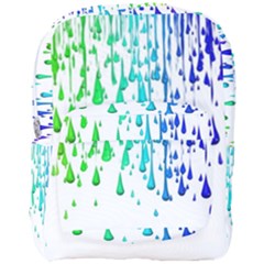 Paint Drops Artistic Full Print Backpack by Sapixe
