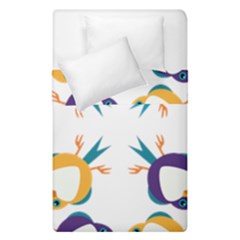 Pattern Circular Birds Duvet Cover Double Side (single Size) by Sapixe
