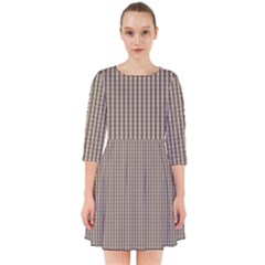 Pattern Background Stripes Karos Smock Dress by Sapixe