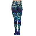 Sea Fans Diving Coral Stained Glass Women s Tights View1