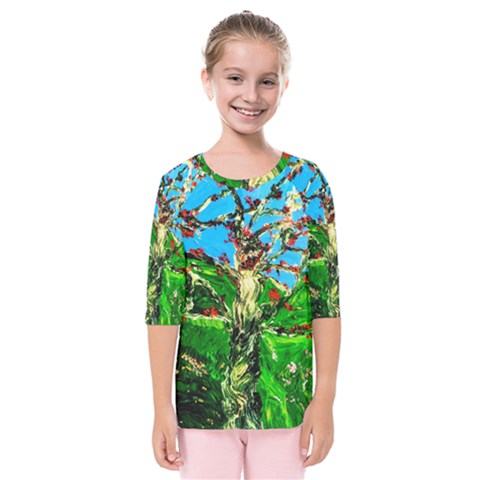 Coral Tree 2 Kids  Quarter Sleeve Raglan Tee by bestdesignintheworld