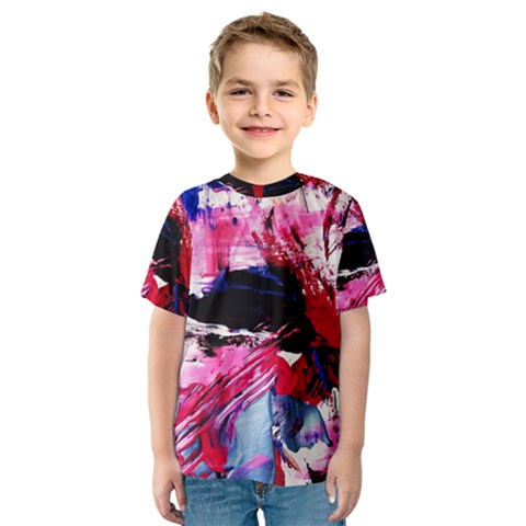 Combat Trans 7 Kids  Sport Mesh Tee by bestdesignintheworld