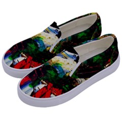 Catalina Island Not So Far 6 Kids  Canvas Slip Ons by bestdesignintheworld