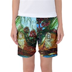 Dscf3179 - Royal Marine And Stone Lions Women s Basketball Shorts by bestdesignintheworld
