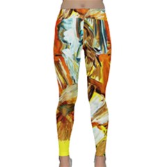 Dscf1503 - With Themis On A Shade Classic Yoga Leggings by bestdesignintheworld