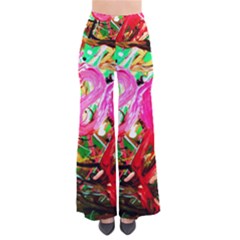 Dscf2035 - Flamingo On A Chad Lake So Vintage Palazzo Pants by bestdesignintheworld