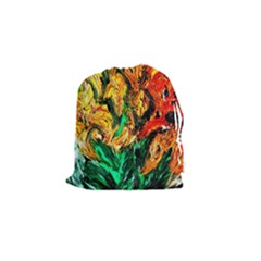Tiger Lillis   1 Drawstring Pouches (small)  by bestdesignintheworld