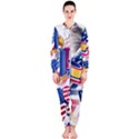 United States Of America Usa  Images Independence Day OnePiece Jumpsuit (Ladies)  View1