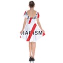 2000px No Racism Svg Short Sleeve Bardot Dress View2