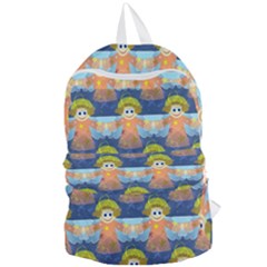 Seamless Repeat Repeating Pattern Foldable Lightweight Backpack by Sapixe