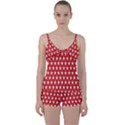 Star Christmas Advent Structure Tie Front Two Piece Tankini View1