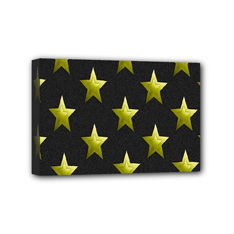 Stars Backgrounds Patterns Shapes Mini Canvas 6  X 4  by Sapixe