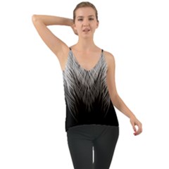 Feather Graphic Design Background Cami by Sapixe