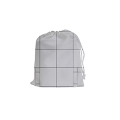 Abstract Architecture Contemporary Drawstring Pouches (small)  by Sapixe