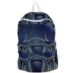 Bridge Mars Space Planet Foldable Lightweight Backpack by Sapixe