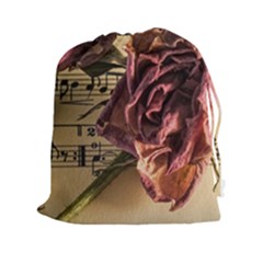 Sheet Music Manuscript Old Time Drawstring Pouches (xxl) by Sapixe