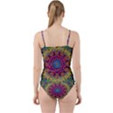 Background Fractals Surreal Design Cut Out Top Tankini Set View2