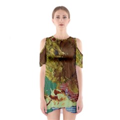 Doves Matchmaking 2 Shoulder Cutout One Piece by bestdesignintheworld
