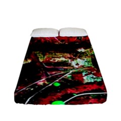 Bloody Coffee 2 Fitted Sheet (full/ Double Size) by bestdesignintheworld