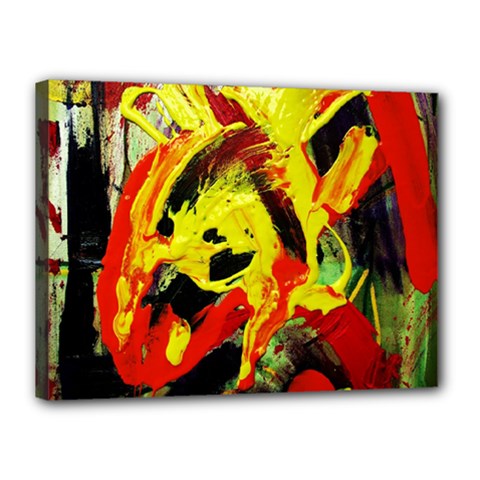 Fish And Bread1/1 Canvas 16  X 12  by bestdesignintheworld