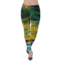 One Minute Egg 4 Velvet Leggings by bestdesignintheworld