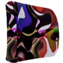 Abstract Full Colour Background Back Support Cushion View2