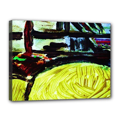 House Will Be Built 5 Canvas 16  X 12  by bestdesignintheworld