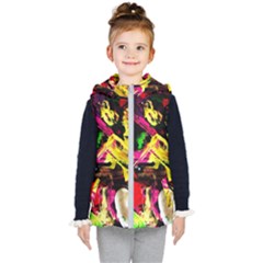 Spooky Attick 1 Kid s Hooded Puffer Vest by bestdesignintheworld