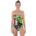 Coffee Land 5 Tie Back One Piece Swimsuit View1